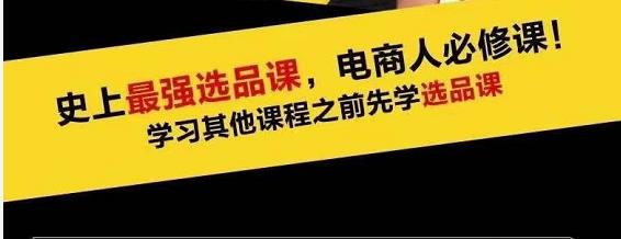 蓝海高利润选品课：你只要能选好一个品，就意味着一年轻松几百万的利润-文强博客