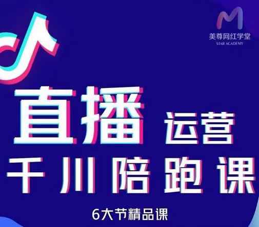 美尊-抖音直播运营千川系统课：直播​运营规划、起号、主播培养、千川投放等-文强博客