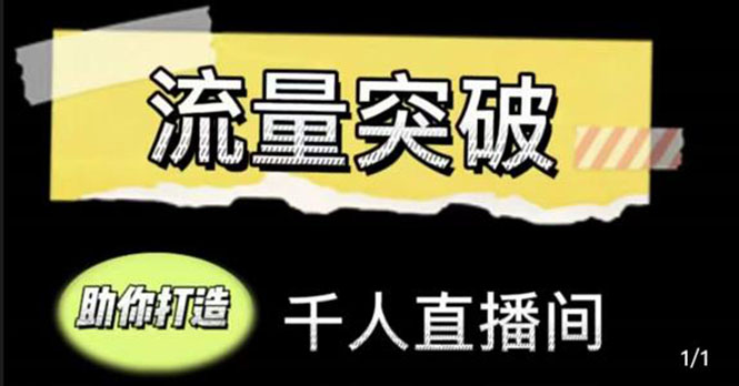 直播运营实战视频课，助你打造千人直播间（14节视频课）-文强博客