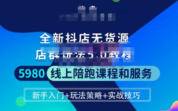 焰麦TNT电商学院·抖店无货源5.0进阶版密训营，小白也能轻松起店运营，让大家少走弯路-文强博客