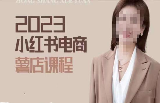 2023小红书电商课，新手小白从0~1玩转小红书薯店电商-文强博客