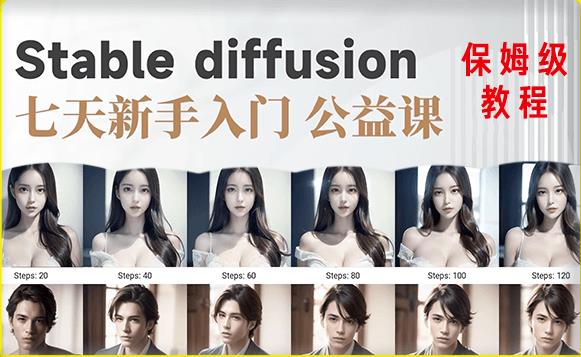 【AI训练营】全网第一个系统的stable diffusion基础课，新手入门必看-文强博客