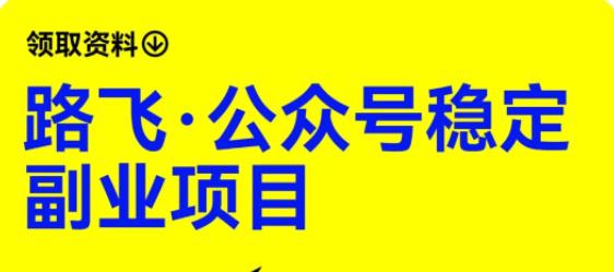 路飞·公众号稳定副业项目，你只要无脑去推广，粉丝和收入，自然就来了-文强博客