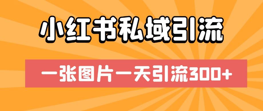 小红书私域引流，一张图片一天引流300+【揭秘】-文强博客