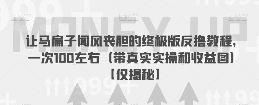 让马扁子闻风丧胆的终极版反撸教程，一次100左右（带真实实操和收益图）【仅揭秘】-文强博客