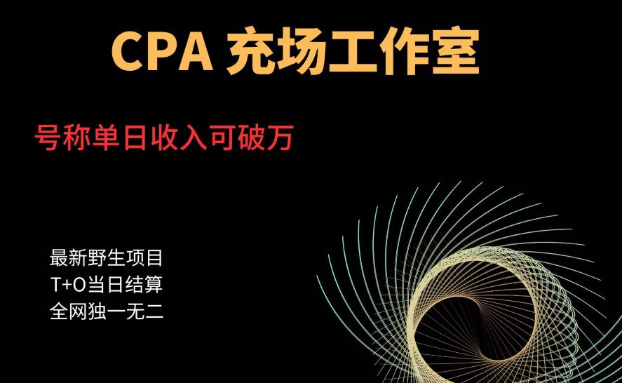 cpa充场工作室，号称单日收入10000+（揭秘）-文强博客