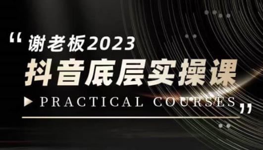 蟹老板·2023抖音底层实操课，打造短视频的底层认知-文强博客