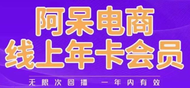 阿呆电商线上年会员，阿呆电商干货分享（更新中）-文强博客