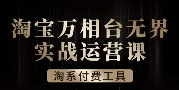 沧海·淘系万相台无界实战运营课，万相台无界实操全案例解析-文强博客