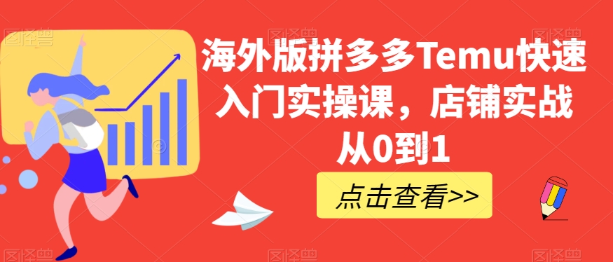 海外版拼多多Temu快速入门实操课，店铺实战从0到1-文强博客