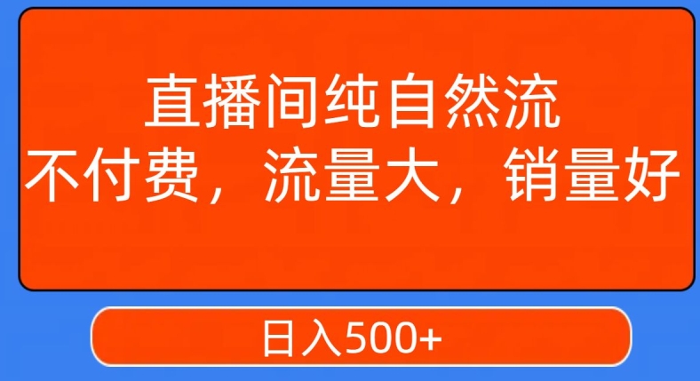 视频号直播间纯自然流，不付费，白嫖自然流，自然流量大，销售高，月入15000+【揭秘】-文强博客