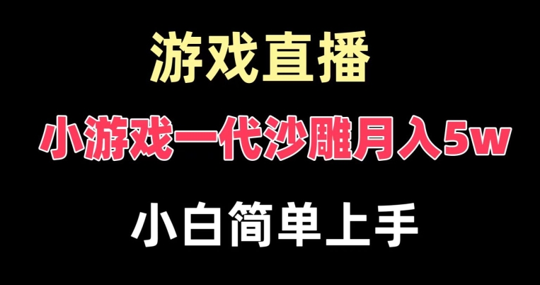 玩小游戏一代沙雕月入5w，爆裂变现，快速拿结果，高级保姆式教学【揭秘】-文强博客