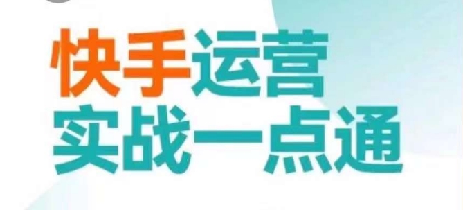 快手运营实战一点通，这套课用小白都能学会的方法教你抢占用户，做好生意-文强博客