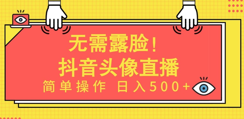 无需露脸，Ai头像直播项目，简单操作日入500+【揭秘】-文强博客