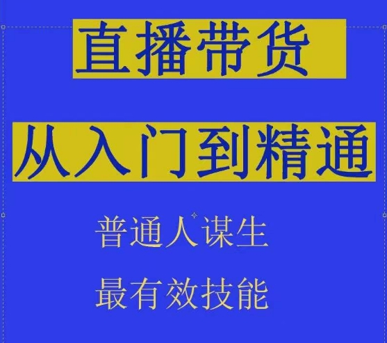 2024抖音直播带货直播间拆解抖运营从入门到精通，普通人谋生最有效技能-文强博客