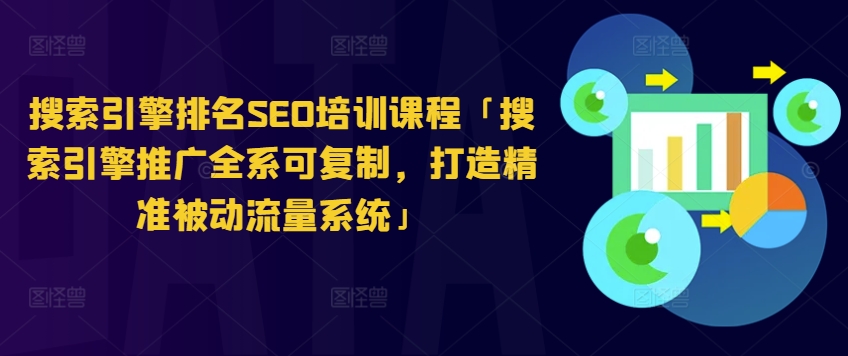 搜索引擎排名SEO培训课程「搜索引擎推广全系可复制，打造精准被动流量系统」-文强博客