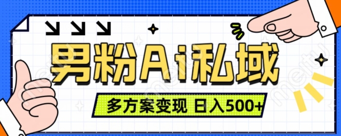 男粉项目，Ai图片转视频，多种方式变现，日入500+-文强博客